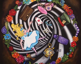 Down The Rabbit Hole by Melody Smith - Etsy 日本
