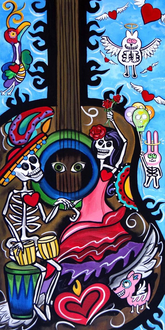 Buy Rise to the Occassion Day of the Dead Art by Melody Smith Online in India - Etsy Buy Rise to the Occassion Day of the Dead Art by Melody Smith Online in India - Etsy