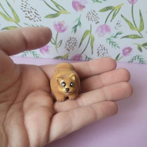 Pomeranian Dog Sculpture
