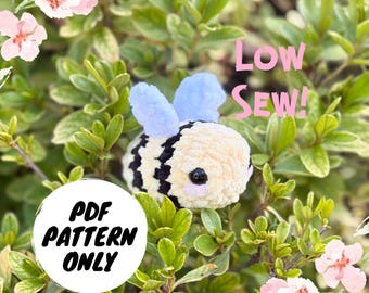 Low-Sew Baby Bumble Bee Crochet Adorable Pattern