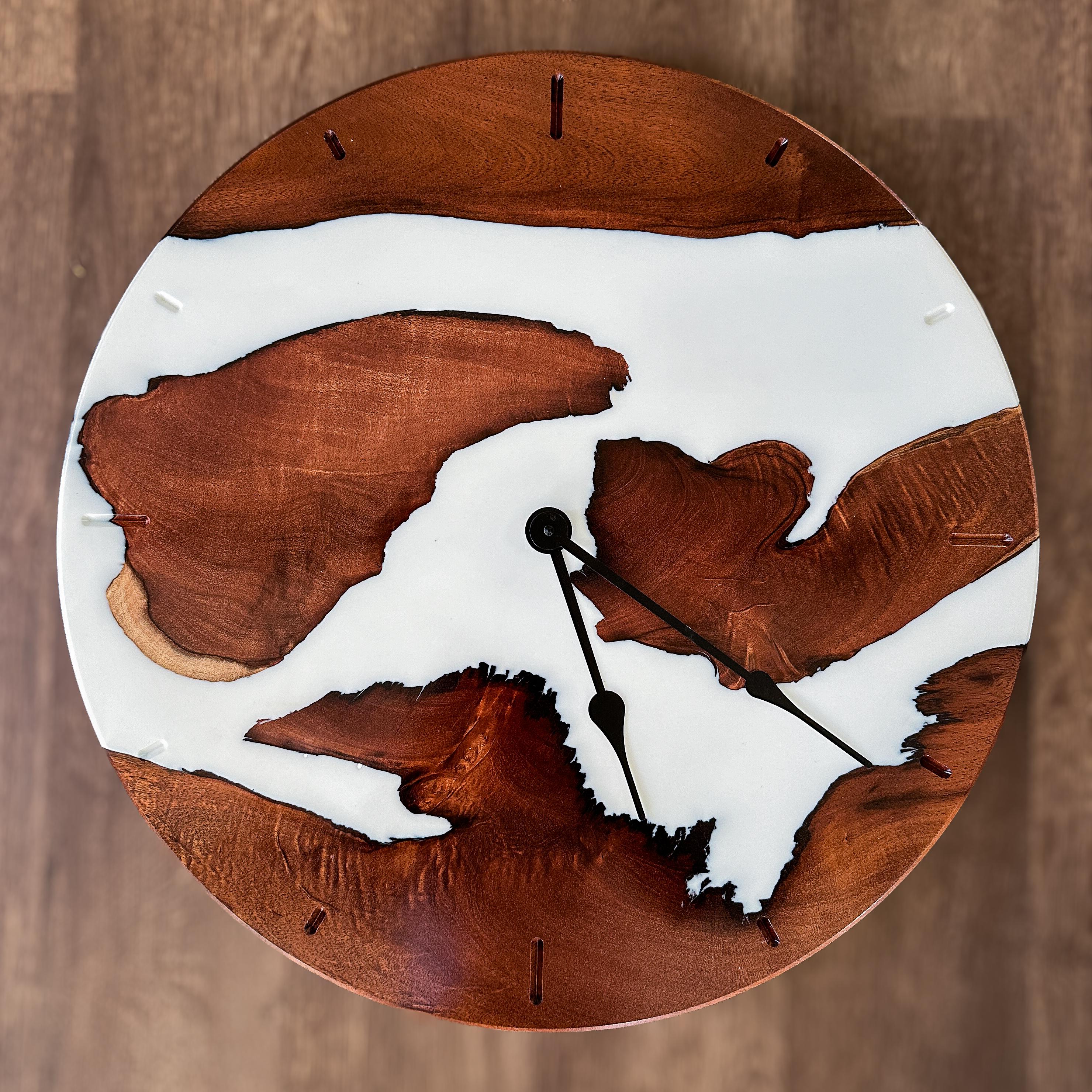 Koa Wood Wall Clock - Etsy