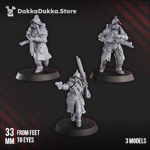 Conquistador Heavy Support x3 Trench Crusade Proxy Alternatief Torquemada&#39;s Inquisition Wargame Roleplay DakkaDakka BASIS NIET INBEGREPEN
