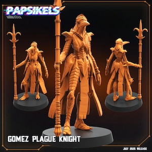 Gomez plague knight Trench Crusade Proxy Alternative Wargame Roleplay Papsikels