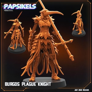 Burgos plague knight Trench Crusade Proxy Alternative Wargame Roleplay Papsikels