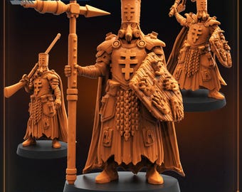 3D Printed Quaipo Castigators x3 Trench Crusade Proxy Alternative Wargame Roleplay Papsikels