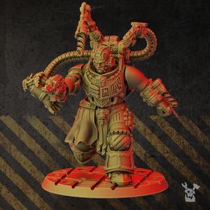 Türke der Chirurg SciFi Wargame Rollenspiel 32 mm 3D DakkaDakka BASES NICHT INBEGRIFFEN