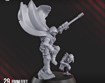 CHC Assassinator SciFi Wargame Roleplay 32mm 3D DakkaDakka