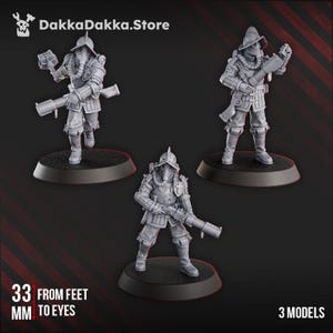 Conquistador-bommenwerpers x3 Trench Crusade Proxy Alternatief Torquemada&#39;s Inquisition Wargame Rollenspel DakkaDakka BASIS NIET INBEGREPEN