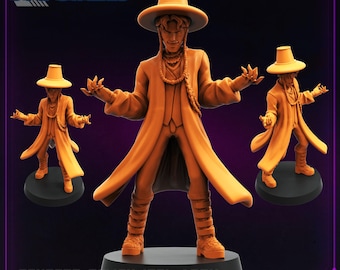 Concert Demon Idol Jinu Kpop Demon Hunters Resin Figurine 32mm  Alternative Wargame DnD Roleplay Papsikels