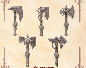 Crimson Lords Yxor Set x10 SciFi Space Warriors Wargame SM Skalad Heroisk 32 mm Greytide Studio