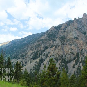 Montana Mountainside Photography: Beartooth Mountain Range (Digital Download)