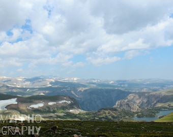 Fotografía de Beartooth Pass, Montana: Paisaje montañoso (Descarga digital)