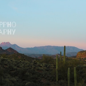 Just Before Twilight | Nature photography | Arizona | Digital Download | Wall Art | Room Decor | Landscape | Sunset | Arizona Photography