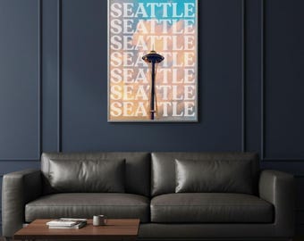 Seattle Digital Wall Art Print | City Travel Photography Printable Poster | Home Decor | Digital Download