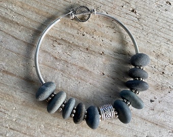 Lake Superior Zen Stone Bracelet