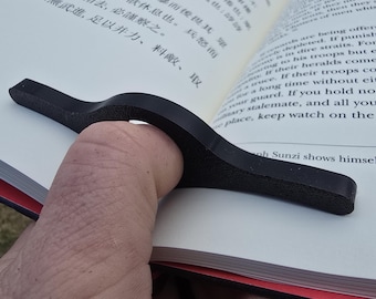 3D Printed Book Page Holder: Hands-Free Reading