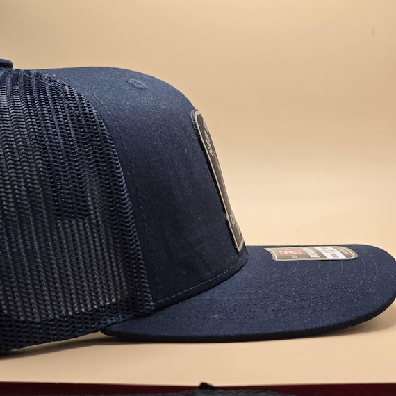 NYSDOCCS Leather Patch Hat | Richardson 112 - Etsy