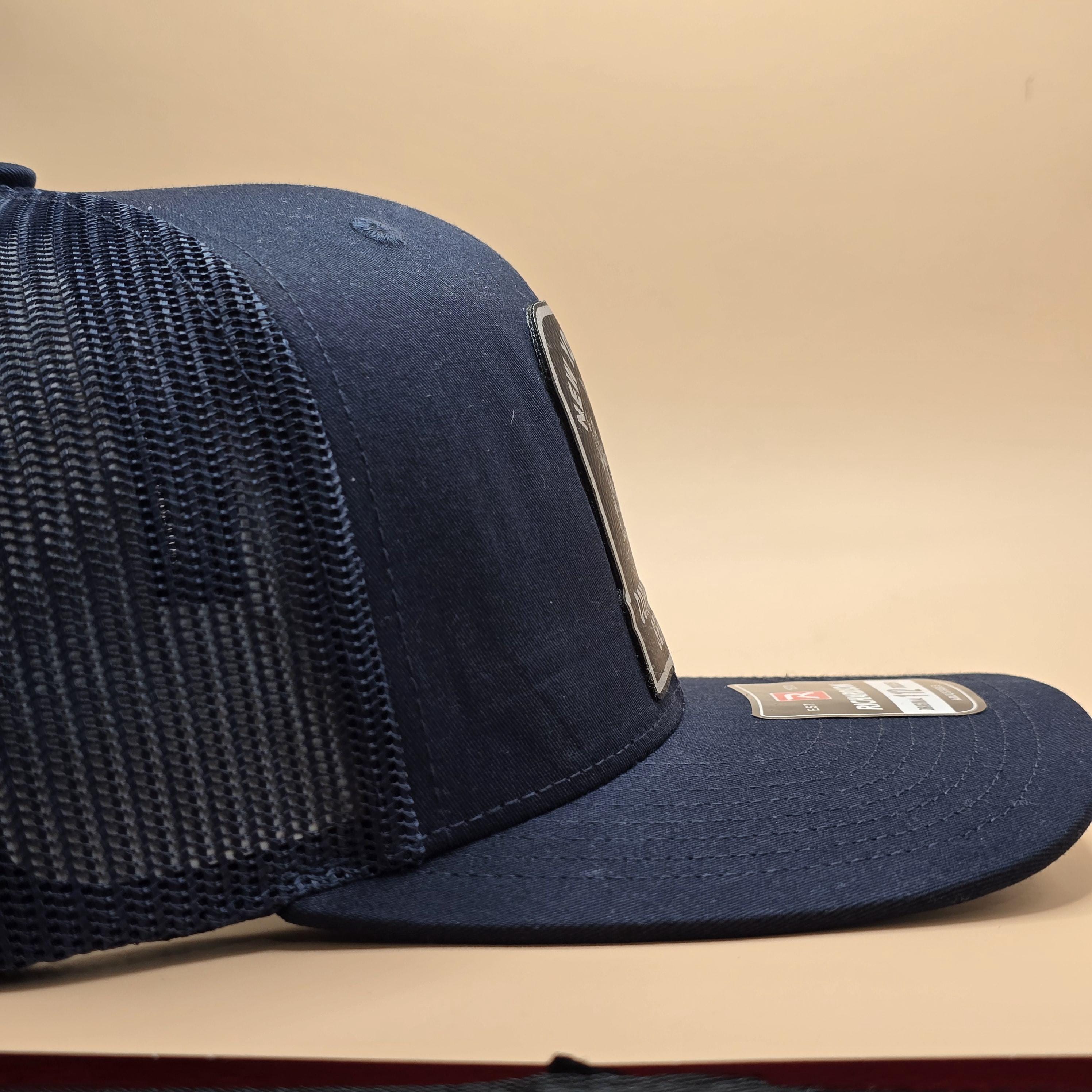 NYSDOCCS Leather Patch Hat | Richardson 112 - Etsy