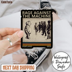 Rage against the machine sticker - Etsy 日本
