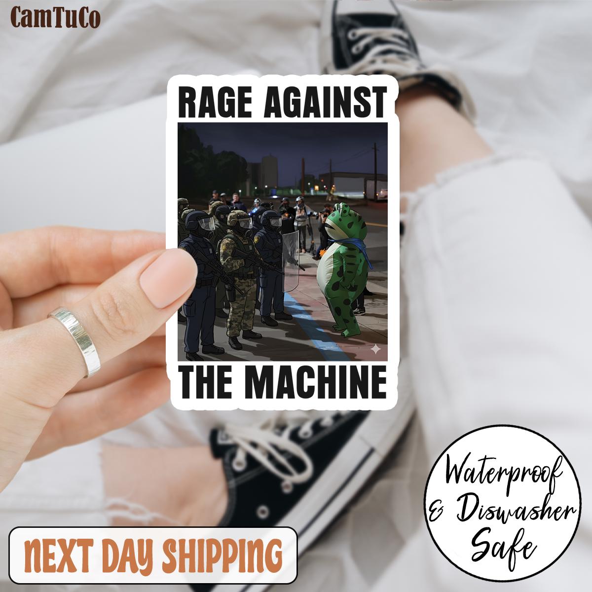 RAGE AGAINST THE MACHINE ステッカー付き Rage Against The Machine – Carved Vinyl Record Art Decor – Astro