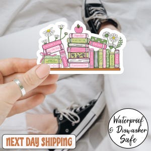 Wicked Book Sticker, Shiz University Sticker, Changed For Good Sticker, Elphaba and Glinda Sticker, Pink Goes Good With Green Sticker