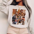 Black History Month Characters Bootleg Style PNG, Black History PNG, Black History Month Png, African American Png, Juneteenth Png