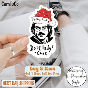 Chit Christmas Sticker - Etsy