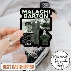 Malachi Barton Sticker, Descendants Zombies Worlds Collide Tour, The Rise Of Red , Summer Music Festival 2025 Sticker