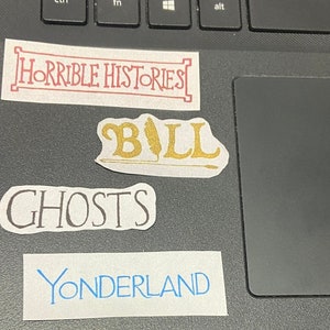 Horrible Histories, Yonderland, Bill, Ghosts Logo Aufkleber