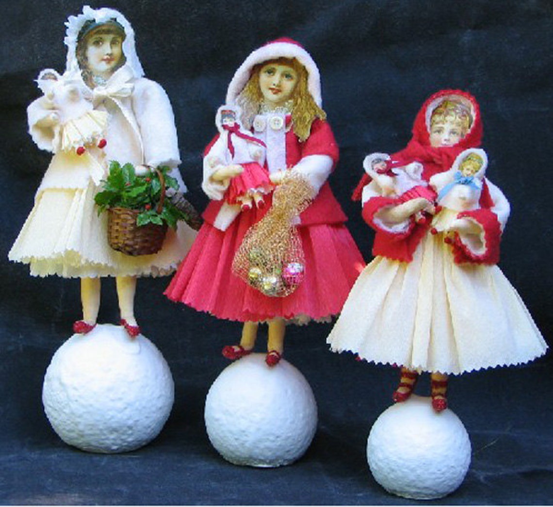 Spun Cotton Ornament Class by Mail Etsy