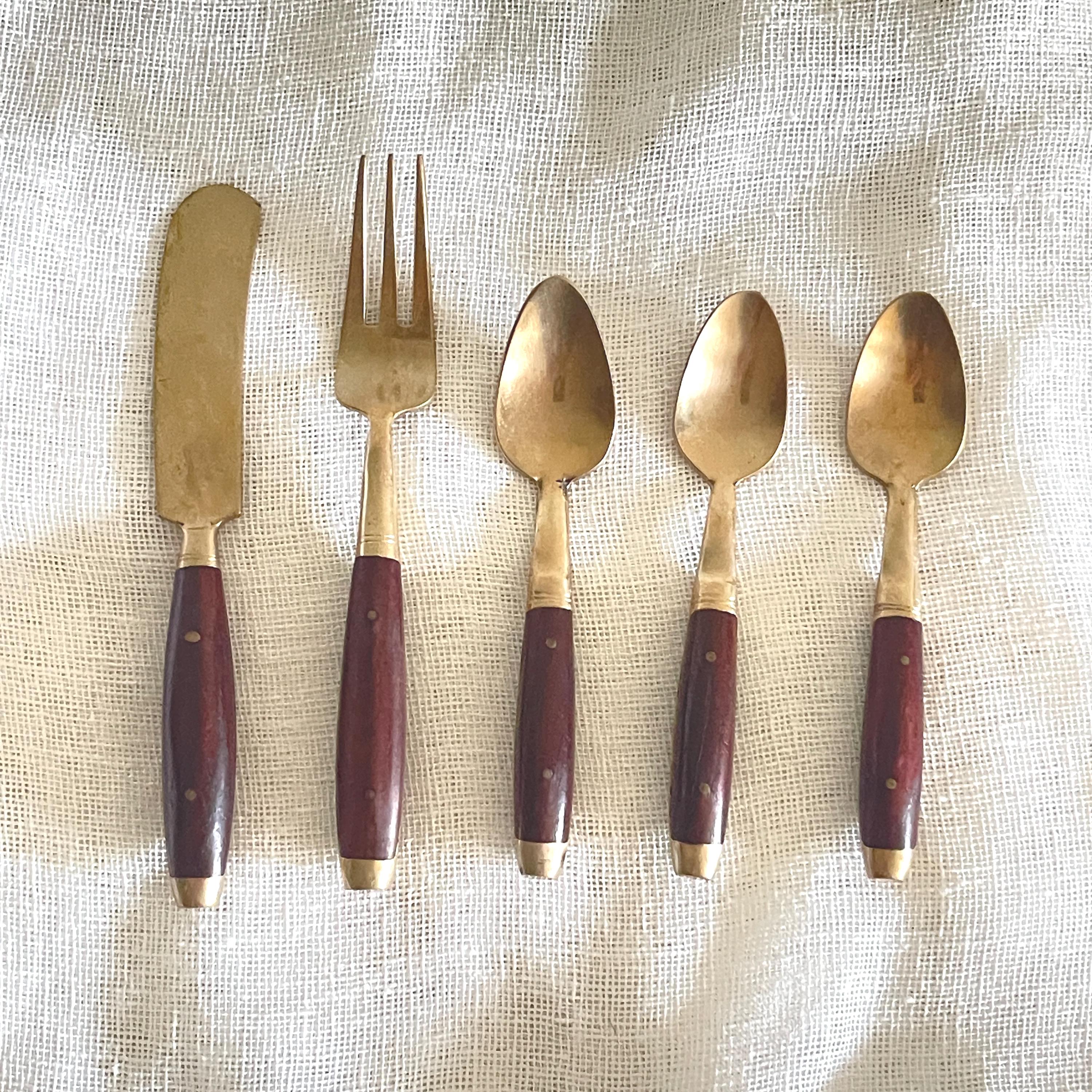Thai Brass Flatware - Etsy