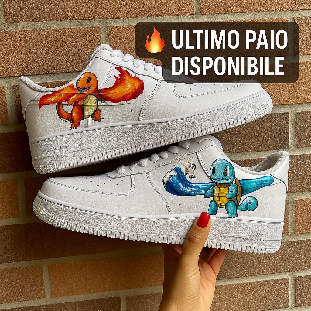 格安新品  1 Force Air Nike Pokémon Sneakers Anime Custom | Edition スキー