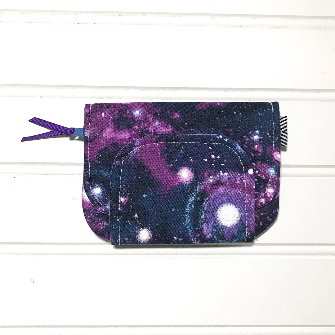 Galaxy Zipper Wallet Kids Wallet Zipper Pouch Mini Wallet - Etsy