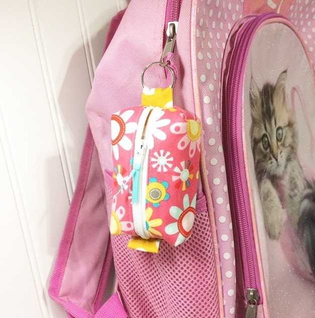 Chap Stick Holder Mini Box Bag Key Chain Pouch Chevron Key Etsy