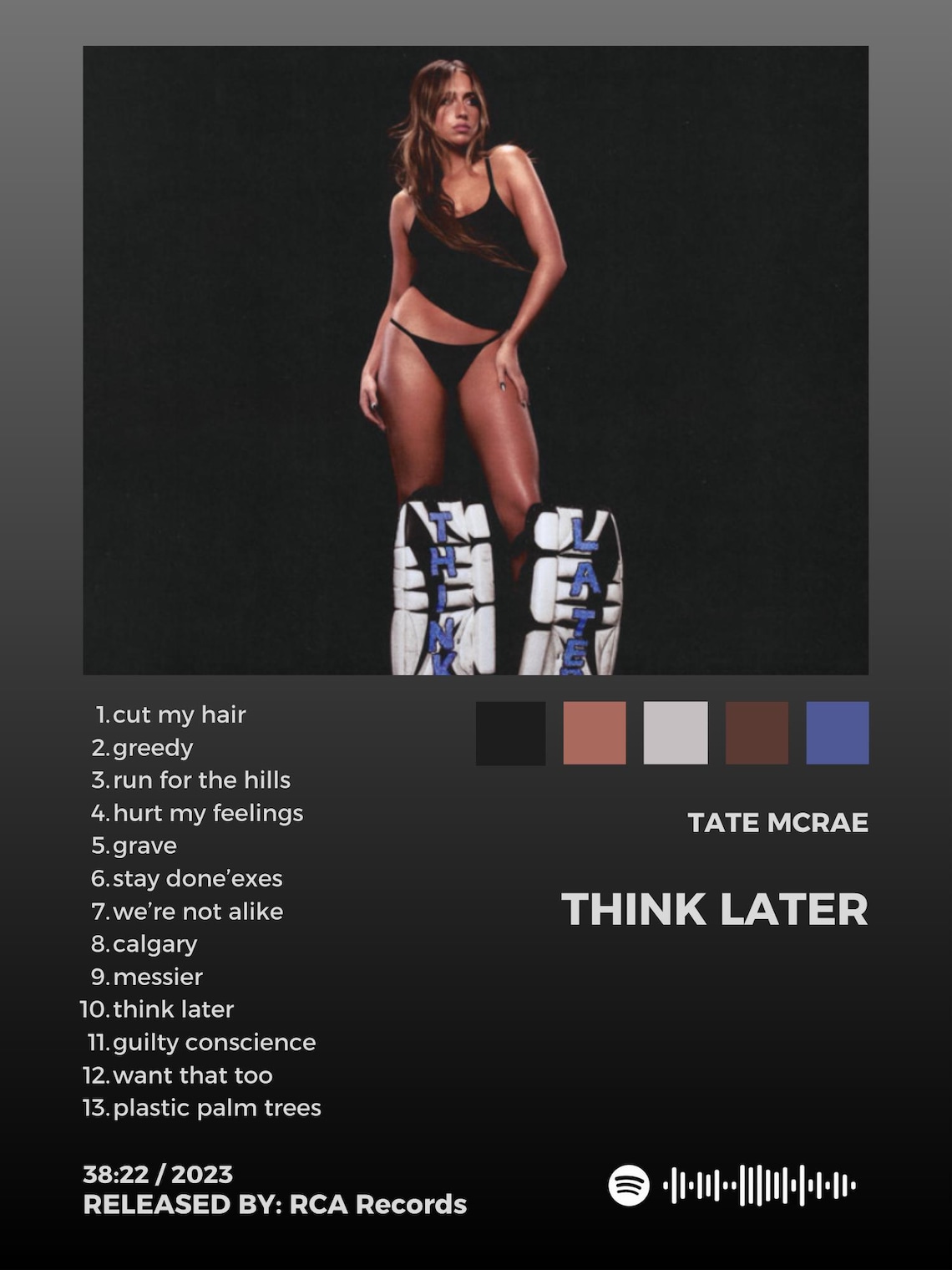 Tate McRae / Think Later - LP
