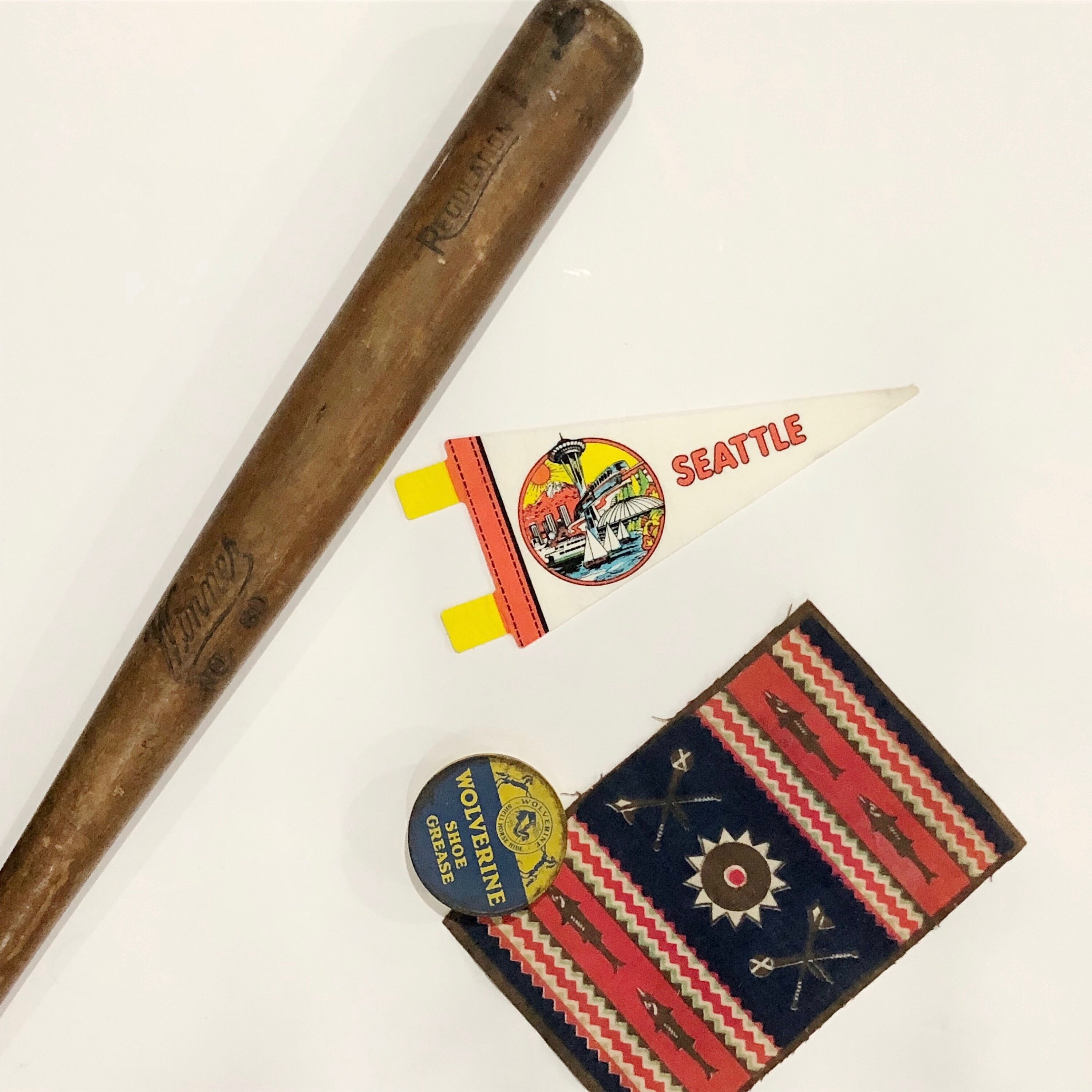Fanion Vintage Washington D.C. – Feutre Souvenir Années 60, Made In USA