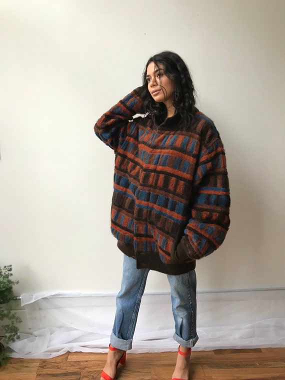 vintage mens missoni knit jacket / Missoni Uomo bo