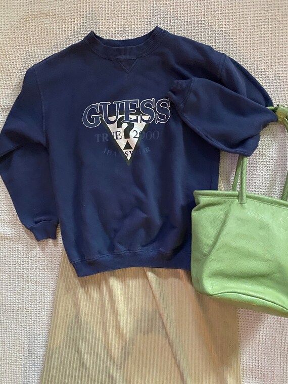 Guess jeans sweatshirt vintage hotsell
