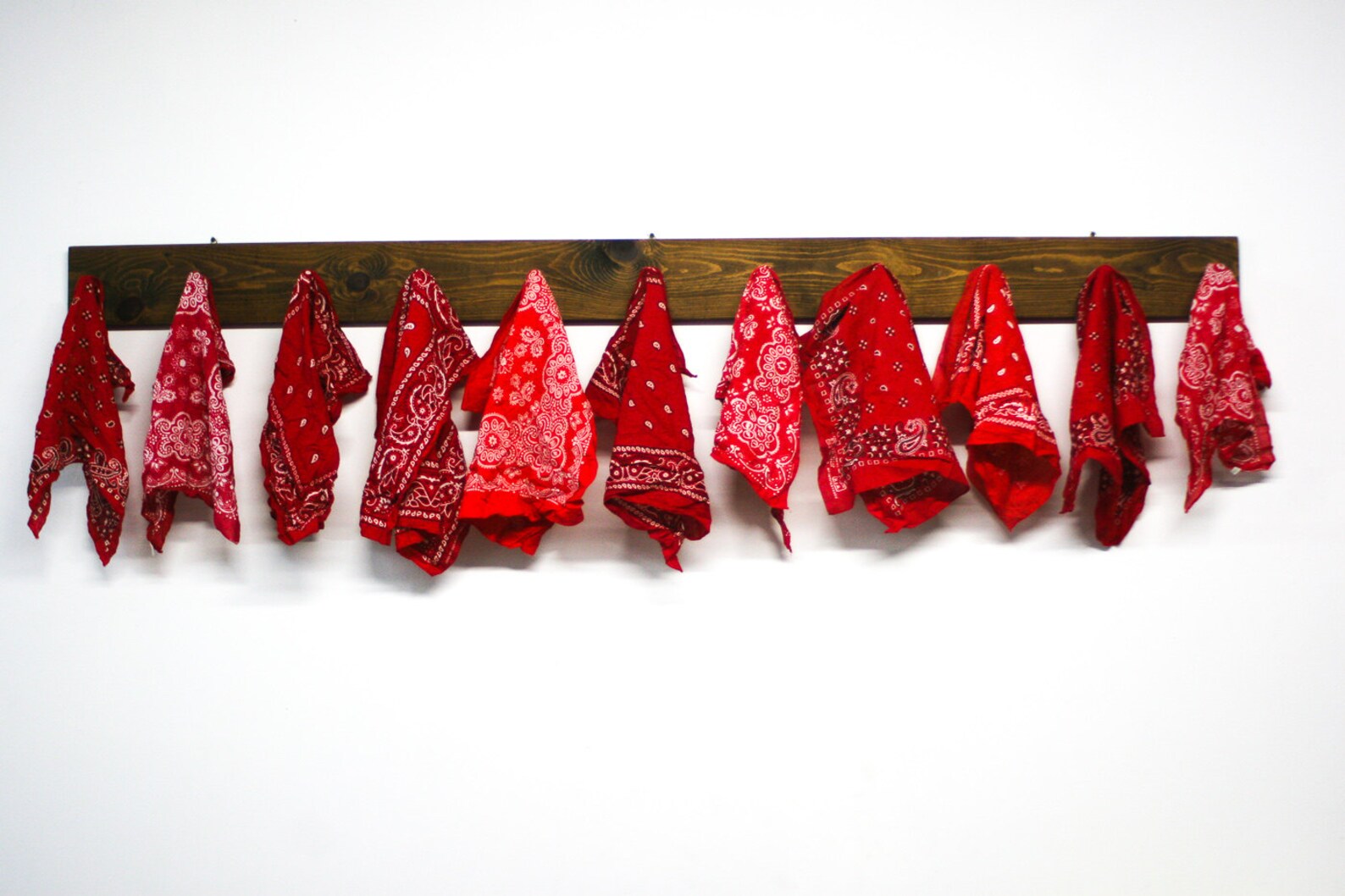 Vintage wholesale red bandanas / Made in USA bulk lot bandanas Etsy