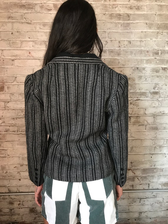 vintage Sonia Rykiel wool blazer / vintage wool t… - image 3