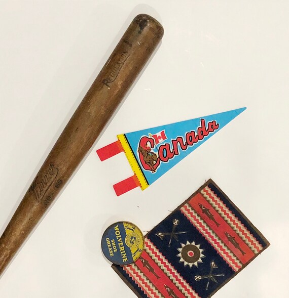 Vintage Canada souvenir pennant / travel pennant / vintage 60s Etsy