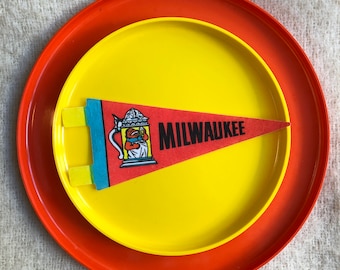 New York State Thruway Vintage Souvenir Pennant - 25.5” x 7.5