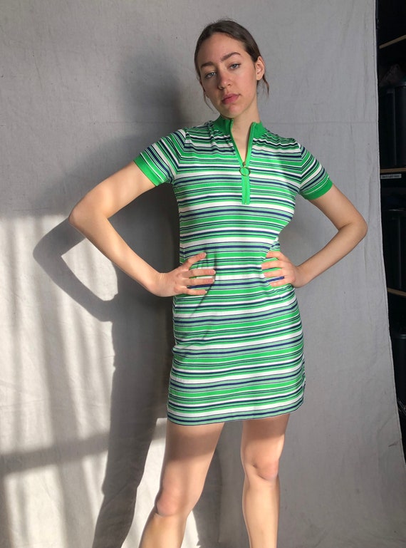 slime green dress