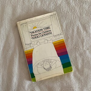 Childrens book Vacation Time Poems for Children by Nikki Giovani