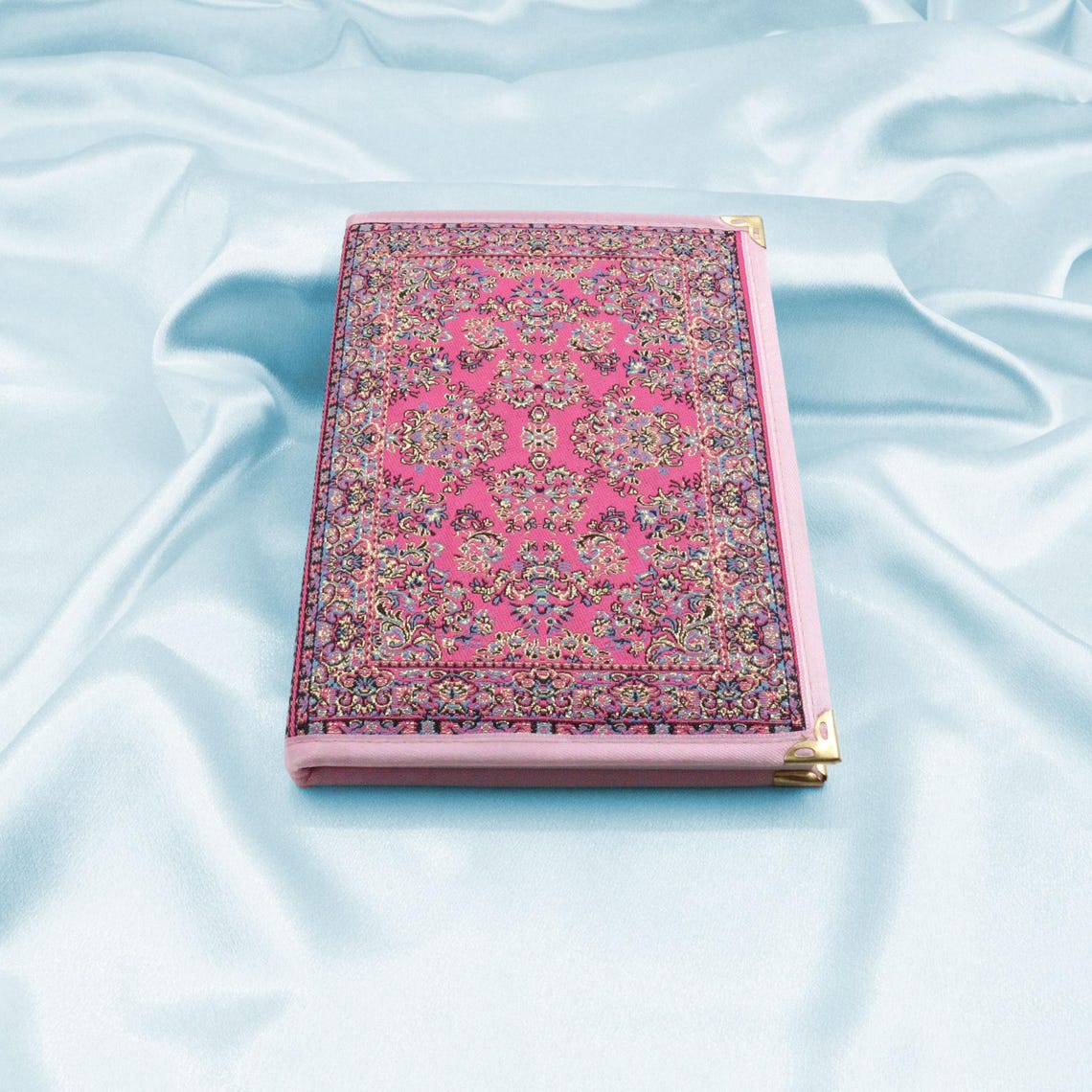 Authentic Carpet Pattern Woven Notebook|kilim Design Fabric Traveler ...