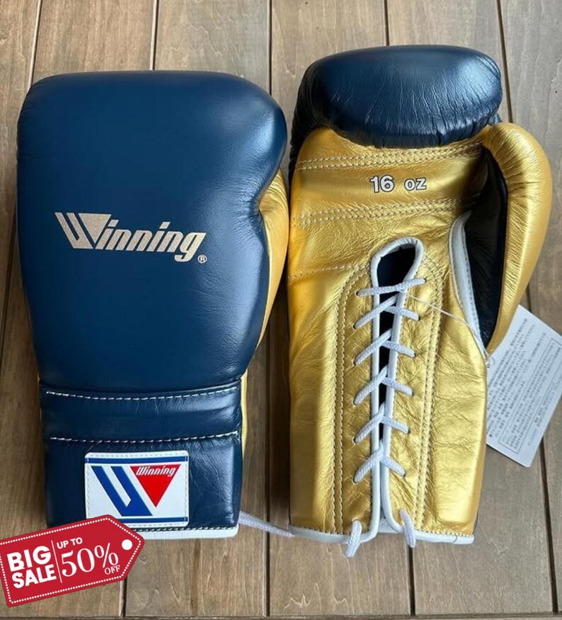 Personalized Leather Boxing Gloves: Custom Logo Training Gloves - Etsy