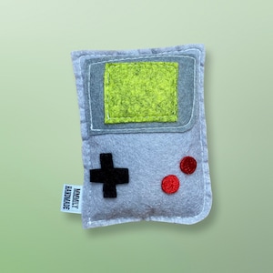 Gameboy Catnip Toy: Retro Felt Nintendo Cat Toy