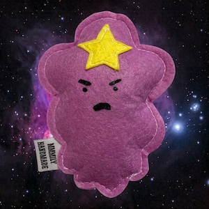 Lumpy Space Princess Catnip Toy, Funny Gift, Nerdy Cat Toy, Adventure Time Felt Cat Toy, Ready to Ship, Cartoon Cat Toy, Unisex Gift