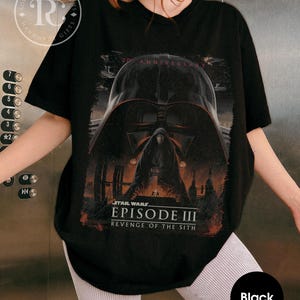 Vintage Starwars 20th Anniversary Comfort Colors Shirt, Revenge of The Sith Graphic Shirt, Darth Vader Shirt, Star Wars Anakin Skywalker Tee