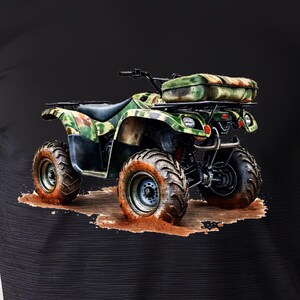 Camouflage Four Wheeler PNG sublimation design digital download ATV sublimation design Off road PNG 4 wheeler PnG offroad PNg Best seller.